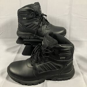 Magnum Falcon 6.0 WP Wide Boots Mens Size 10.5 Black Tactical Work ASTM F2892-11